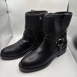 Dolce‎ Vita Women's Moto Boot, Black, Size 8. Authentic And New